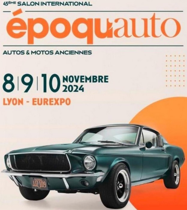 45ème salon Epoqu’Auto de Lyon 08 au 10 novembre 2024