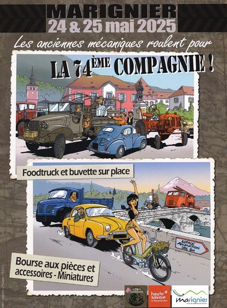 Sortie La 74ème Compagnie Marignier 24 et 25 mai